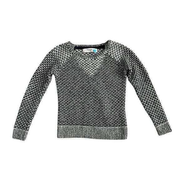 Sparrow Anthropologie Black and White Wool Blend Sweater - Picture 1 of 4